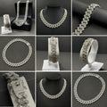 ✅ Premium Cuban Chain & Bracelet Set for Men – Gain Mart